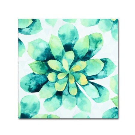 Trademark Fine Art Mark Ashkenazi 'Tropical Flower' Canvas Art, 35x35 ALI7945-C3535GG
